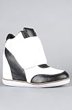 31uGugLc1CL. SL160  Jeffrey Campbell The Teramo Sneaker in Black and Ivory,Sneakers for Women