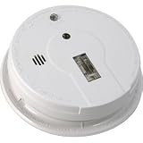 Interconnect Ionization Smoke Alarm w/ Exit Light (120VAC)