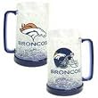 Denver Broncos NFL Crystal Freezer Mug