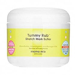 Mama Mio Tummy Rub Stretch Mark Butter, 4oz, say NO to stretch marks!