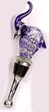 Art Glass Elephant Wine Bottle Stopper