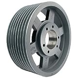 Buy 10.40 OD Eight Groove Pulley Sheave for C Style V-Belt (bushing not included) #... by Leeson