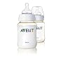 Philips AVENT BPA-Free 9oz Slow Flow Nipple Natural Feeding Bottle Twin Pack