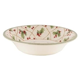 Lenox Holiday Gatherings Trellis Individual Pasta Bowl by Lenox