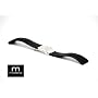 18mm MODENA F-1 style Italian Rubber Watch Band w/ Deployant / Deployment Buckle / Clasp