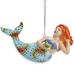 Tropical Mermaid Siren Sea Christmas Tree Ornament