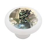 Halo Decorative High Gloss Ceramic Drawer Knob