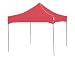 KD PartyShade PF100R 10-Foot by 10-Foot Heavy Duty Steel Frame One Piece Pop-Up Indoor/Outdoor Portable Canopy, Red