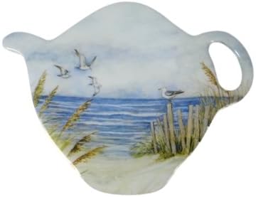 Tea Bag Holder Melamine Seagulls Design