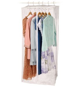 Jumbo Dress Bag 24" x 20" x 54" (Clear) (54"H x 24"W x 20"D)