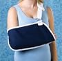 ^Arm Sling, Deep Pocket. Double D-Ring W/Hook And Loop Closure. Wide Prevent Sling From Migrating. Maintains Wrist In A Neutral Position. Shoulder Strap W/Shoulder Pad For Added Comfort. Thumb Loop Helps Side Bar Shoulder Adjustment. Large. Each. 1 Ea (