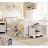 Summerhaven Scallop Top Low Post Bed - Double by Young America Collection