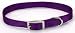 C NYL COLLAR 3/8"X 8" PURPLE