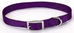 C NYL COLLAR 3/8"X 8" PURPLE