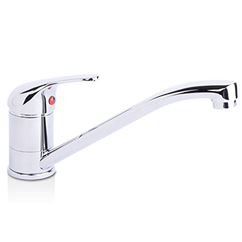 Cheap Kitchen Mixer Tap Sink Monobloc Chrome Designer Deck Fitting