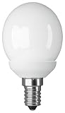 Goobay 9700 Energiesparlampe 7W Kugelform E14 Sockel