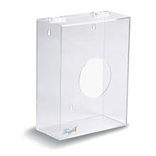 TrippNT 50043 Clear Acrylic Hairnet Dispenser, Small, 11" W x 8.5" H x 4" D