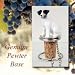Jack Russell Terrier Dog Wine Bottle Stopper - Roughcoat - Black