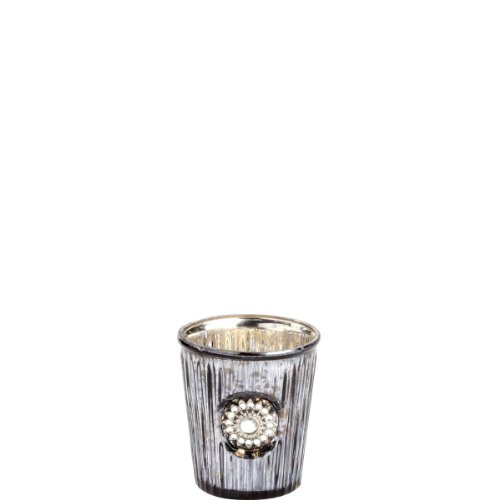 BUTLERS POMP Teelichthalter Strassornament