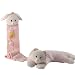 Baby : Baby Aspen Bailey the Bunny Cashmere Soft Booster Pillow and Growth Chart Gift Set