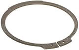 Tapered Section Black Phosphate Steel Axially Assembled External Reinforced Retaining Ring, 1-1/8 Shaft Diameter, 0.093 Thick (Pack of 10)