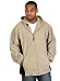 Mens' Colorblock Front Zip Fleece Jacket