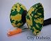 Diabolo Medium Harlekin gelb/gr�n + Aluhandst�be
