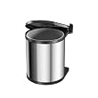 Hailo 3555-101 Einbau-Abfallsammler Compact-Box 15, Edelstahl