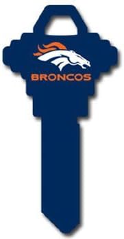 Schlage NFL House Key - Denver Broncos
