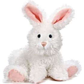 Webkinz Seasonal Easter Marshmallow Bunny with Webkinz Gift Bag