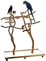 Double Sanblasted Manzanita Activity Tree StandActivity Tree Stand - Parrot Playstand