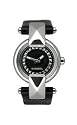 Diesel Women's Stainless Steel and Black Leather Watch #DZ5169