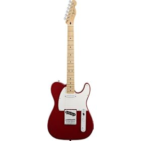 Fender Standard Telecaster� Electric Guitar, Candy Apple Red, Maple Fretboard: Musical Instruments