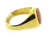 Vintage 14k Gold and Carnelian Ring