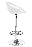 Zuo Modern Furniture Design Chalice Barstool White Leatherette 301312