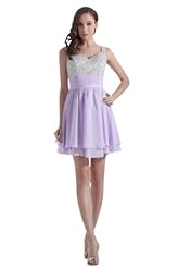 Strapless Sweetheart Chiffon Crystal Beaded Natural   Waistline Short Evening Dress/Prom Dress 
