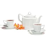 White Porcelain Tea Set