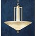 00-0176-V3-55 U Pendant in Lombardi and White alabaster by LEDS