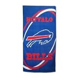 Buffalo Bills Fiber Reactive Pool/Beach/Bath Towel (Team Color)