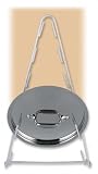 Pot Lid Holder - Cabinet Organizer (White) (17" H x 9-1/8" W)