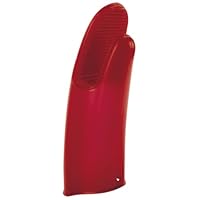 Orka 17-Inch Silicone  Barbecue Mitt, Red
