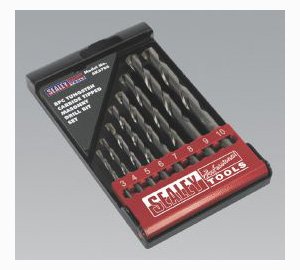 Sealey AK5708 Tungsten Carbide Tipped Masonry Drill Bit Set 8pc