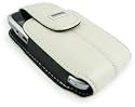 GENUINE BlackBerry BOLD 9000 Tote Pouch/Case With Wrist Strap & Proximity Sensor (WHITE Lambskin Leather)
