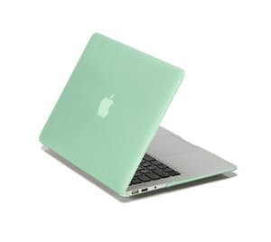 mint green macbook air case