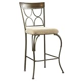 Langley 29" Barstool in Bronze and Dark Cherry