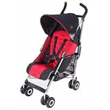 Maclaren Quest Sport Stroller - Black/Scarlet