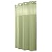 Hookless Mystery 71-Inch-by 74-Inch Shower Curtain, Sage