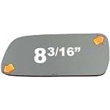 1993-1998 JEEP CHEROKEE-WAGONEER (MID SIZE) Flat, Driver Side Replacement Mirror... by Automotive Mirror Glass
