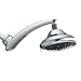 Waterpik RPB 173 RainFall 6-Inch Showerhead with Adjustable Arm, Chrome