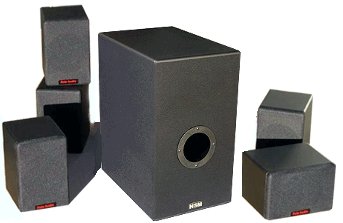 Role Audio - Exp-Skiff 5.1 Theater System - Exp And Skiff 5.1 Theater System - Satin Black